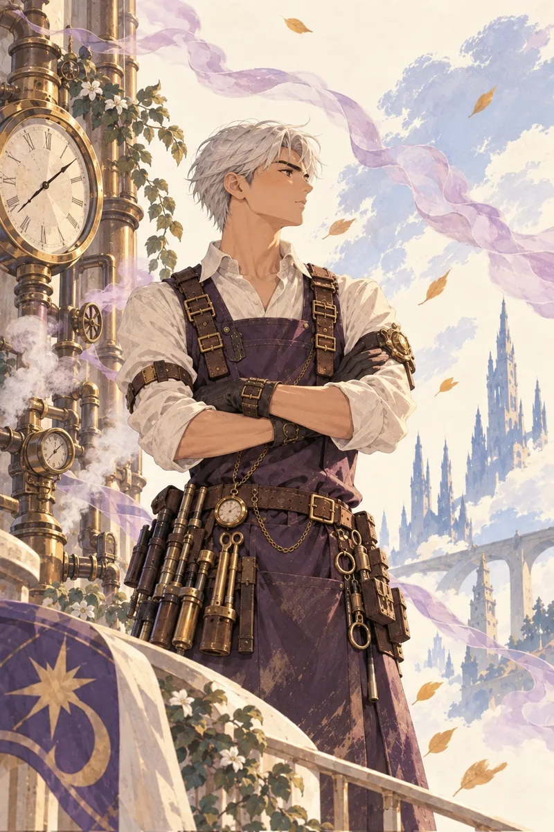 The Sentinel, an illustrated scene